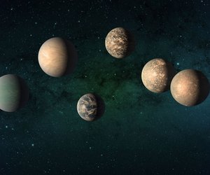 Imagen del océano desde el espacio
