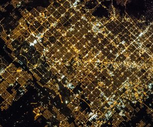 Imagen del océano desde el espacio