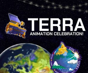 Imagen del océano desde el espacio