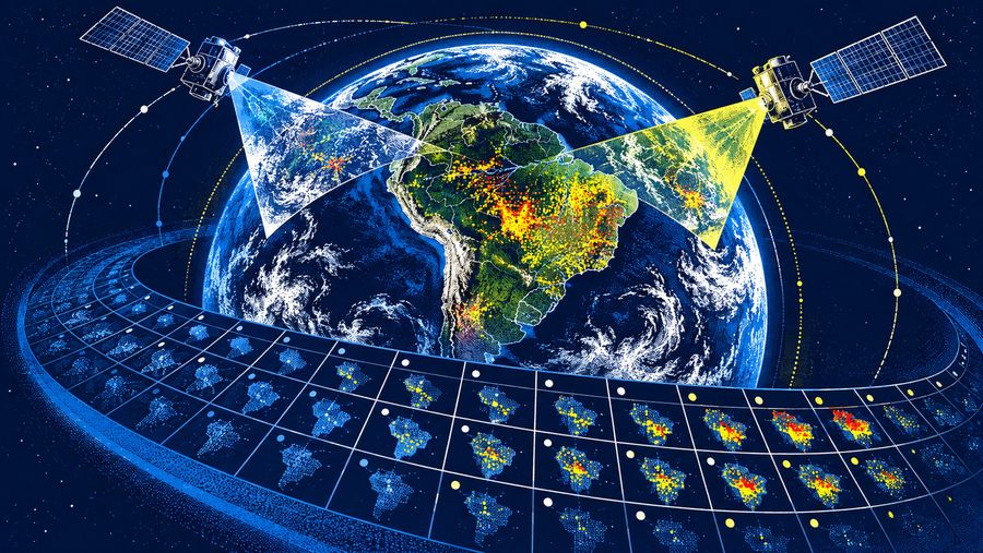 Ilustración del desafío 9: Armonización de los puntos críticos de MODIS y VIIRS