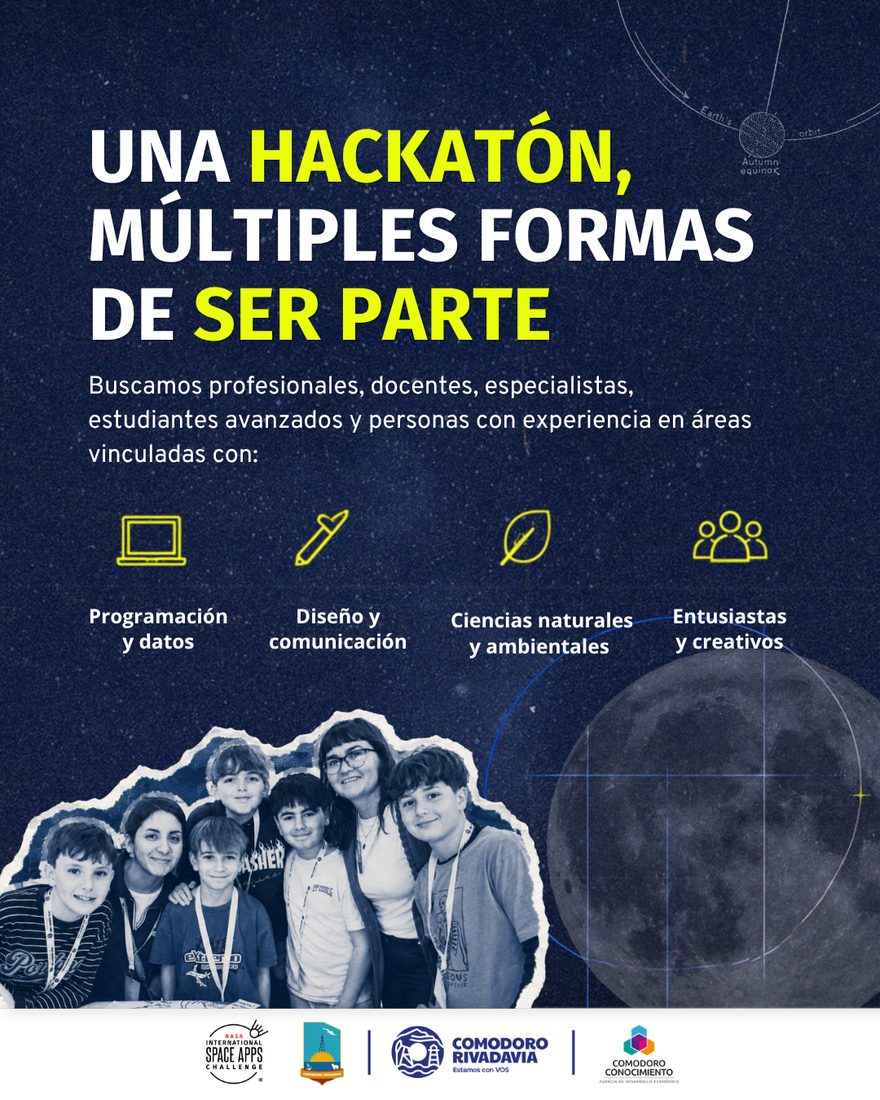 Mentores en Space Apps, placa 3 de 5