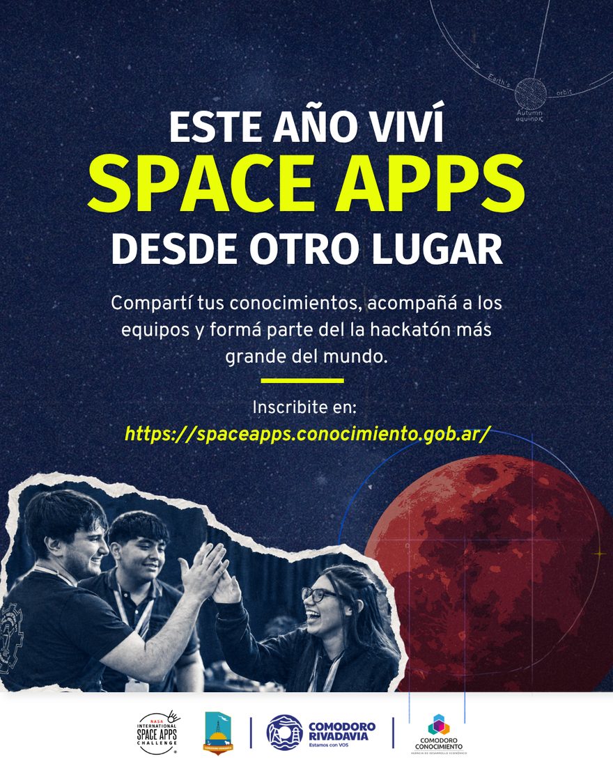 Mentores en Space Apps, placa 5 de 5