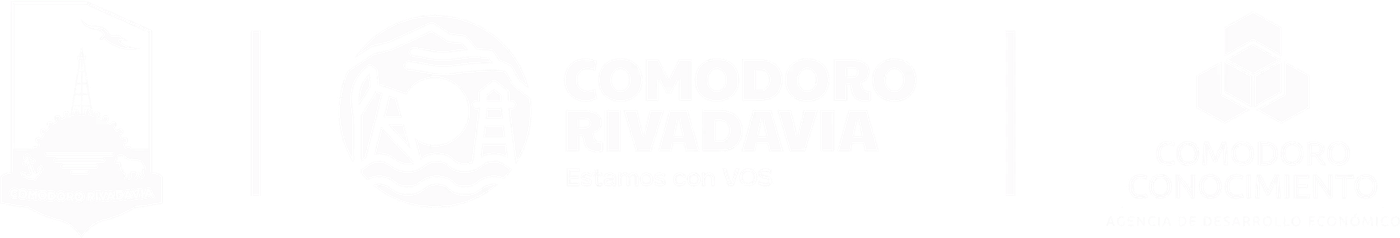 Municipalidad de Comodoro Rivadavia · Comodoro Rivadavia, Estamos con VOS · Agencia Comodoro Conocimiento